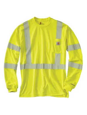 Clothing_Carhartt_Tops Men's Force High-Visibility Long Sleeve Class 3 T-Shirt