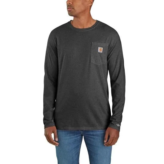 Clothing_Carhartt_Tops Men's Force Relaxed Fit Midweight Long-Sleeve Pocket T-Shirt