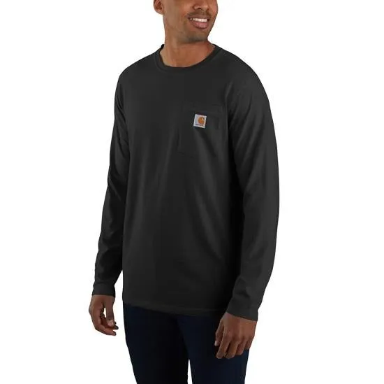 Clothing_Carhartt_Tops Men's Force Relaxed Fit Midweight Long-Sleeve Pocket T-Shirt