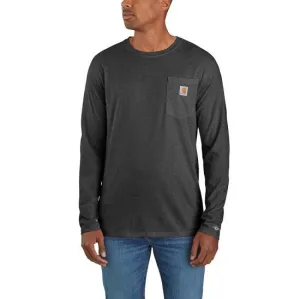Clothing_Carhartt_Tops Men's Force Relaxed Fit Midweight Long-Sleeve Pocket T-Shirt