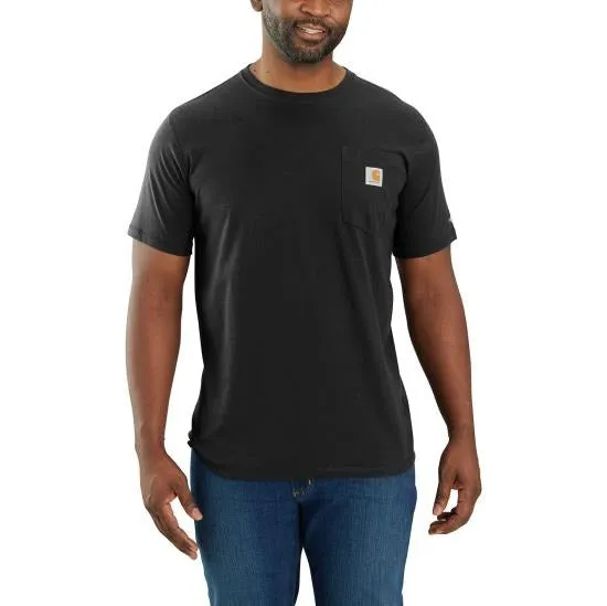 Clothing_Carhartt_Tops Men's Force Relaxed Fit Midweight Short-Sleeve Pocket T-Shirt - (Big)