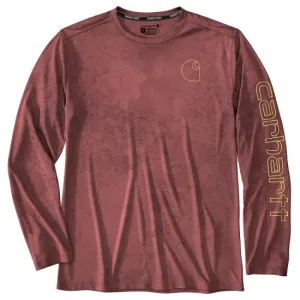 Clothing_Carhartt_Tops Men's Force Sun Defender Lightweight Long-Sleeve Print T-Shirt