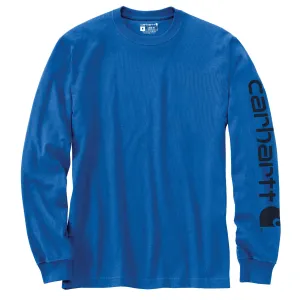 Clothing_Carhartt_Tops Men's Loose Fit Heavyweight Long-Sleeve Logo Sleeve Graphic T-Shirt