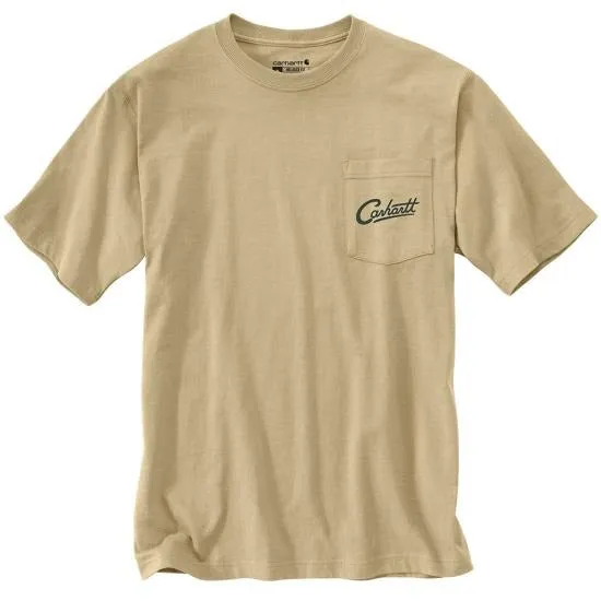 Clothing_Carhartt_Tops Men's Relaxed Fit Lightweight Short-Sleeve Pocket Dog Graphic T-Shirt
