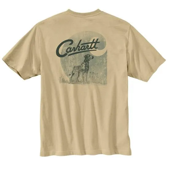 Clothing_Carhartt_Tops Men's Relaxed Fit Lightweight Short-Sleeve Pocket Dog Graphic T-Shirt