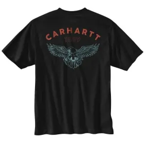 Clothing_Carhartt_Tops Men's Relaxed Fit Lightweight Short-Sleeve Pocket Eagle Graphic T-Shirt