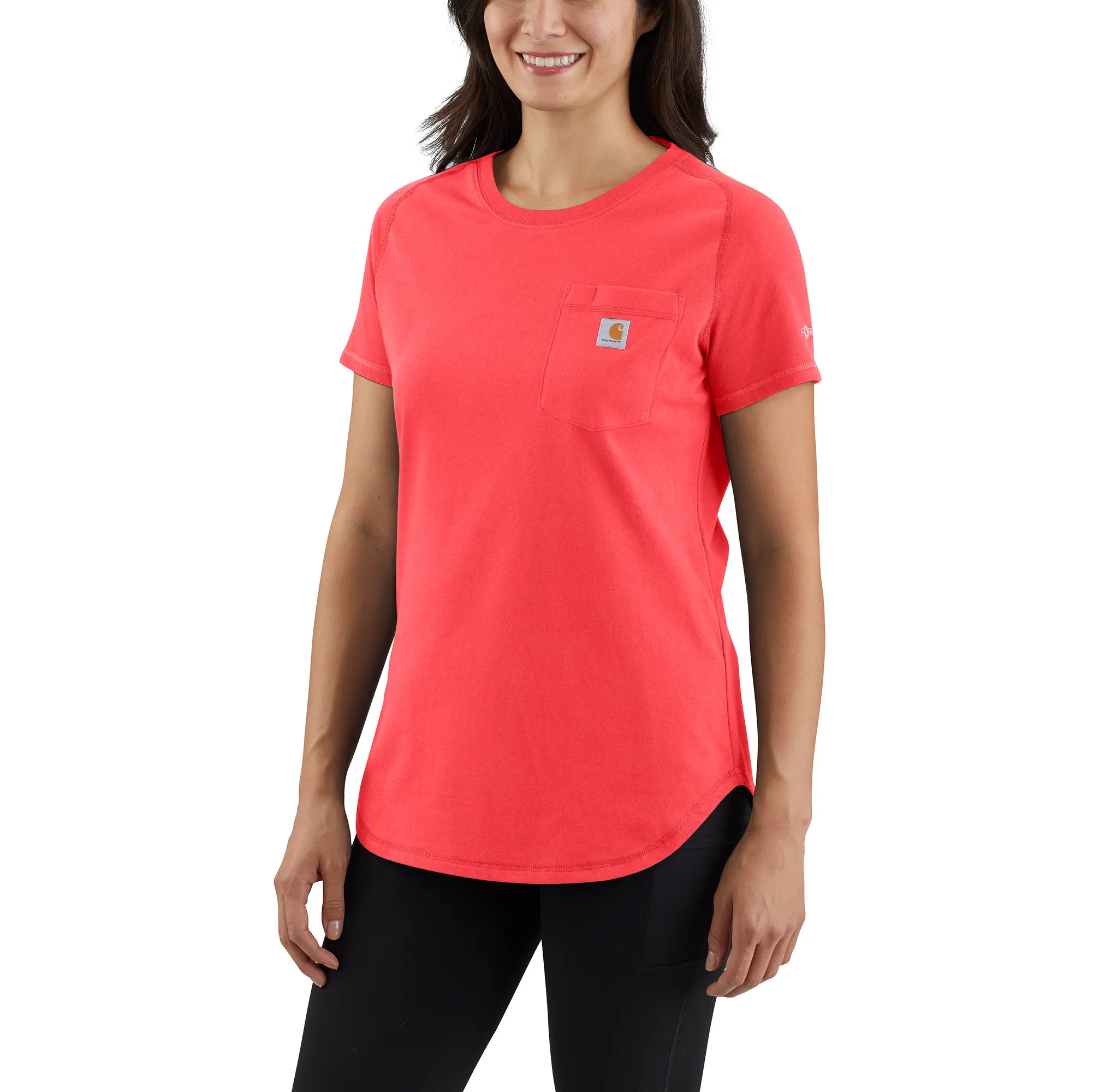 Clothing_Carhartt_Tops Women's Force Relaxd Fit Midweight Pocket T-shrt