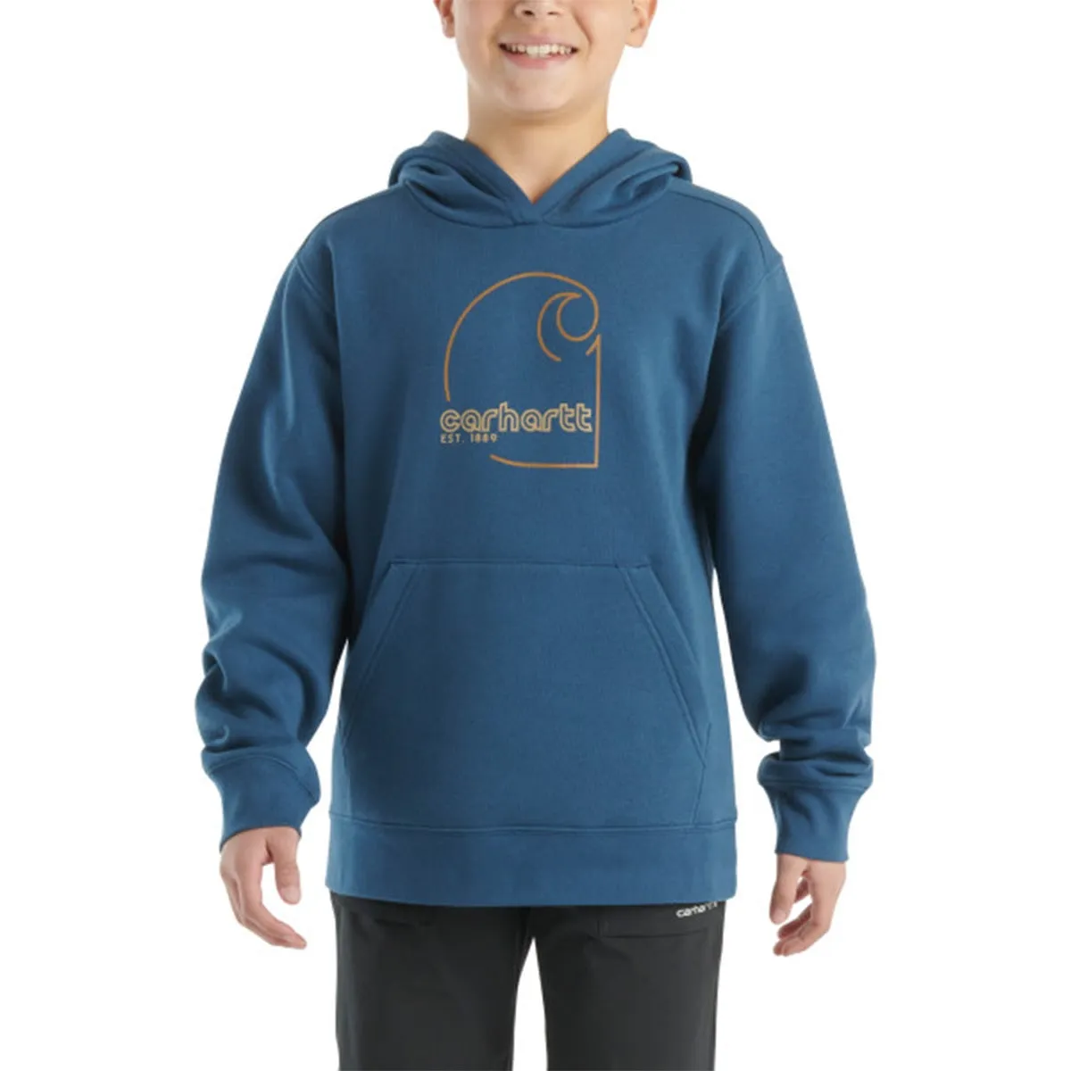 Clothing_Carhartt_Tops Youth Long Sleeve Graphic Sweatshirt
