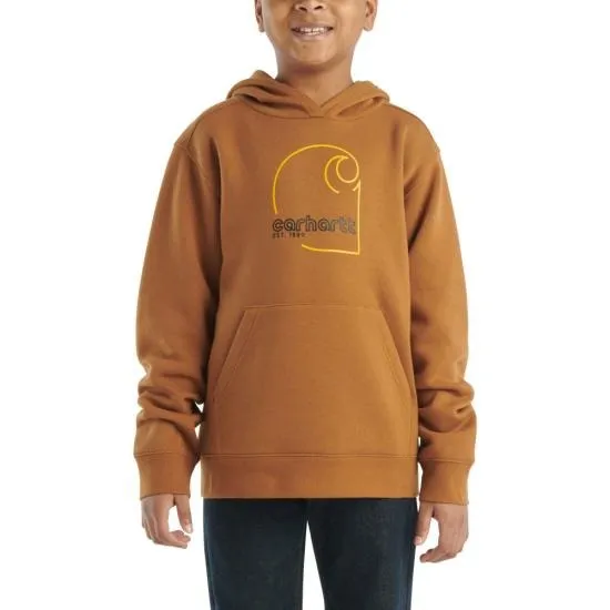 Clothing_Carhartt_Tops Youth Long Sleeve Graphic Sweatshirt