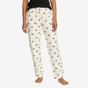 Eddie Bauer Women's Stine's Favorite Flannel Sleep Pants - Ivory Eddie Bauer