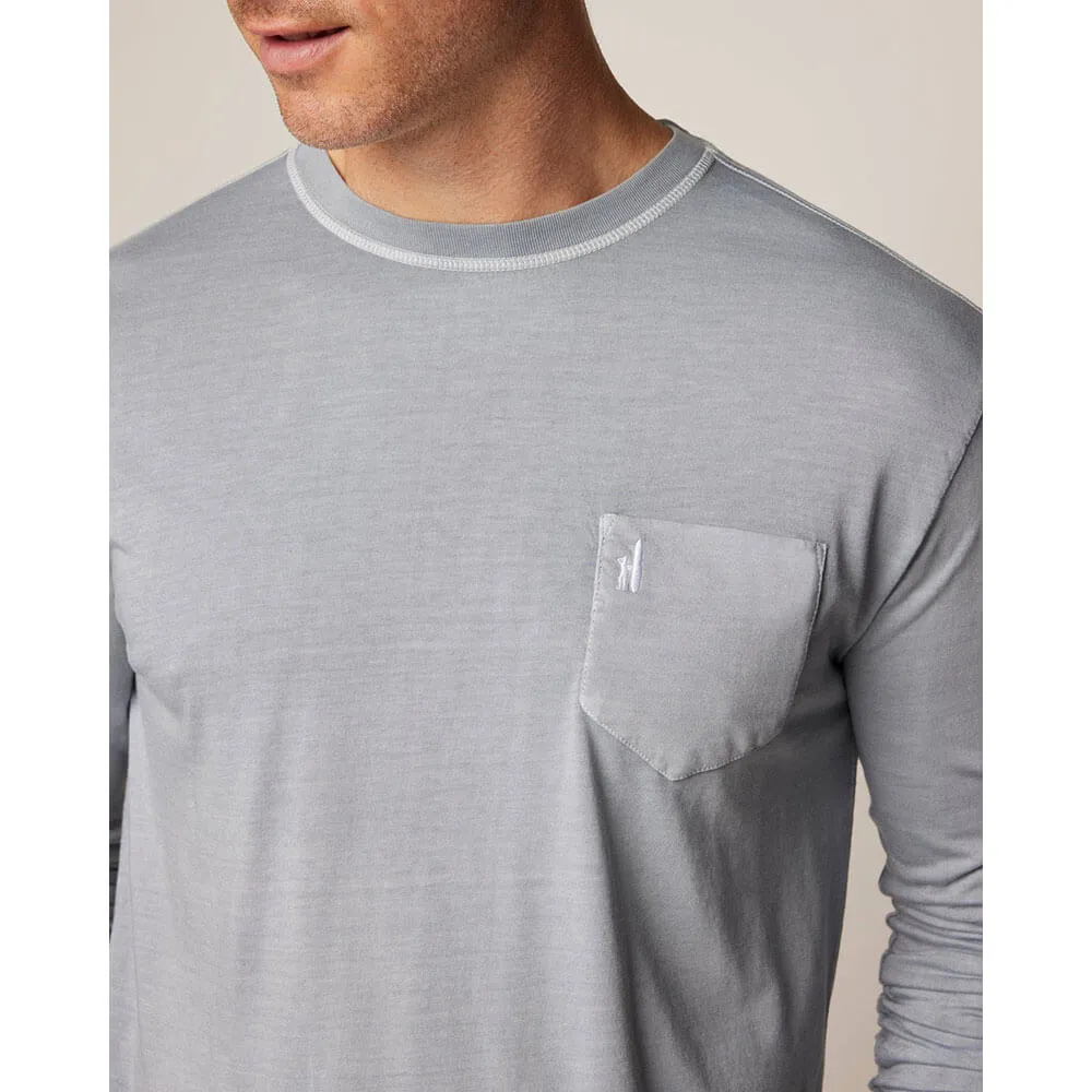 Johnnie-O Brennan 2.0 Long Sleeve T-Shirt - Steel* Johnnie-O Clothing