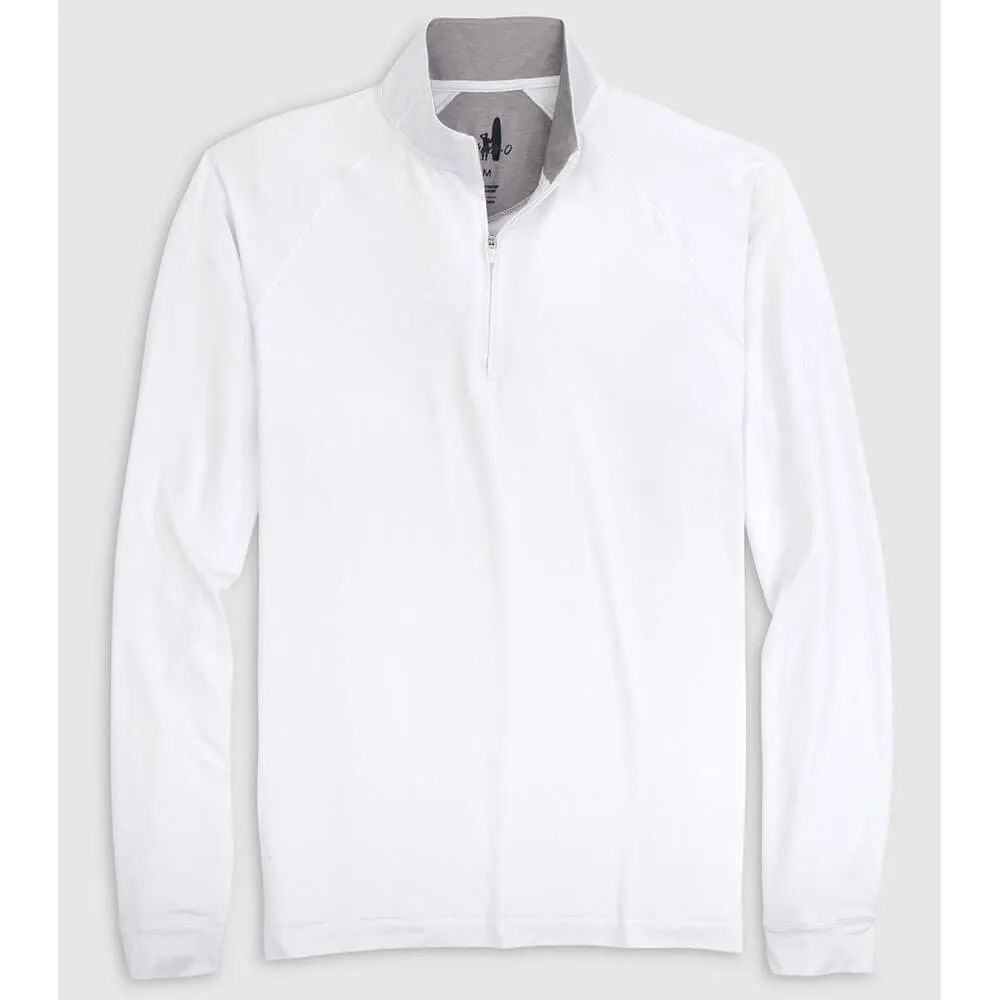 Johnnie-O Freeborne Prep-Formance Pullover Sweater - White* Johnnie-O Clothing