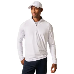 Johnnie-O Freeborne Prep-Formance Pullover Sweater - White* Johnnie-O Clothing