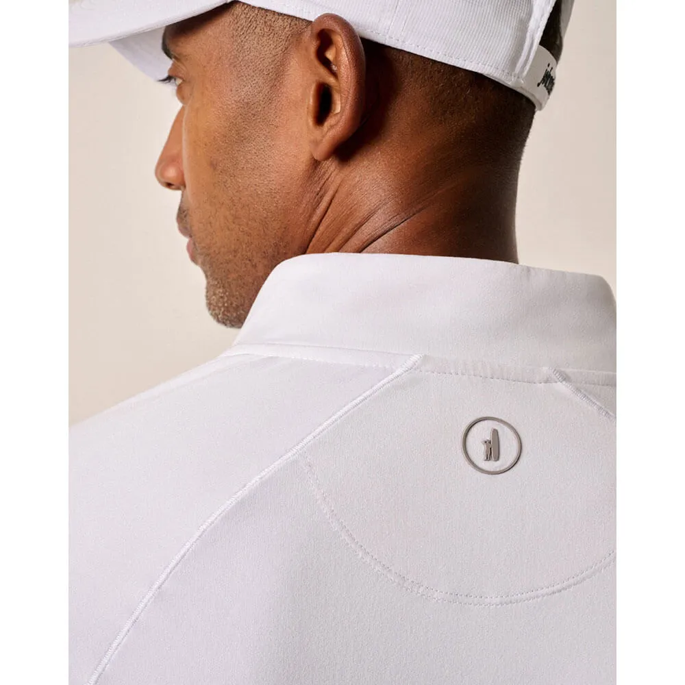 Johnnie-O Freeborne Prep-Formance Pullover Sweater - White* Johnnie-O Clothing