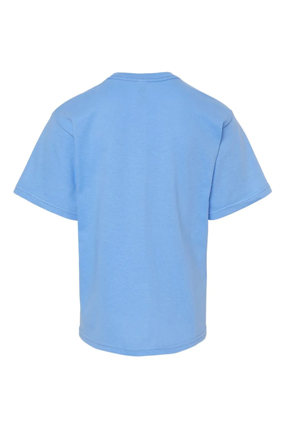 M&O Youth Gold Soft Touch Short Sleeve Crewneck T-Shirt - Carolina Blue Clothing M-O