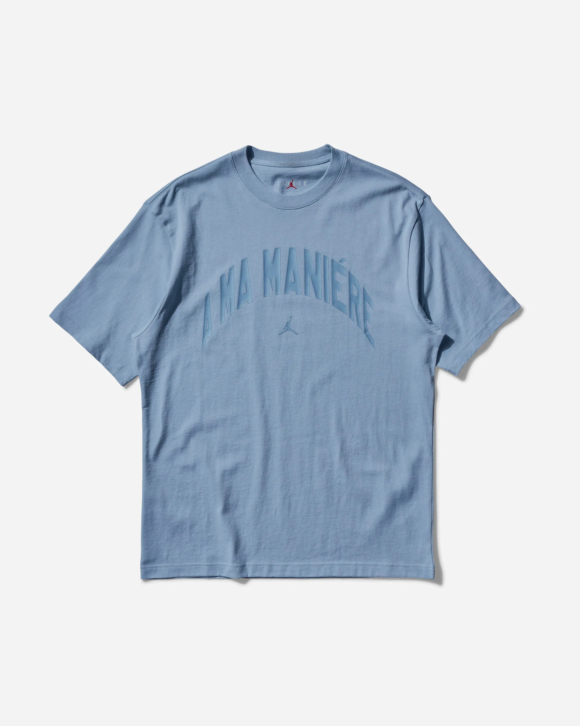 Men's A Ma Maniére Logo T-Shirt Light Armory Blue