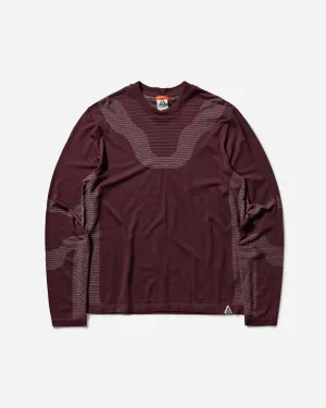 Men's ACG "Delta River" Dri-FIT ADV Longsleeve Base Layer Burgundy Crush
