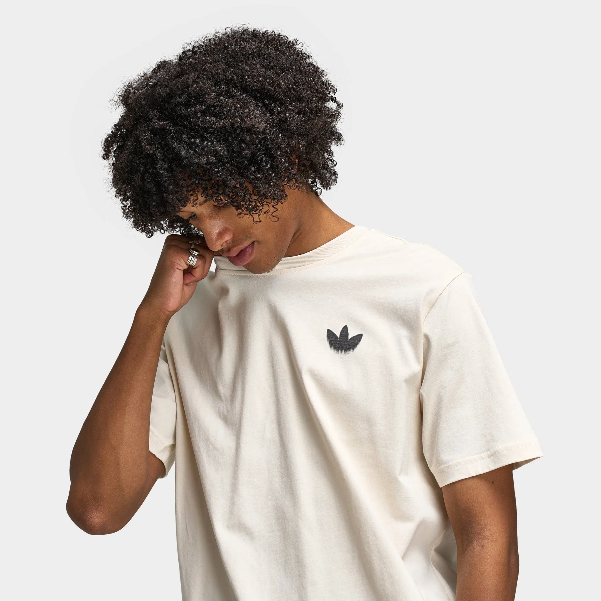 Mens Adidas adidas Skeleton Graphic T-Shirt / Wonder White