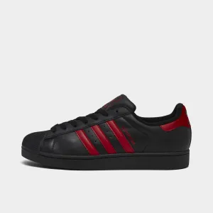 Mens Adidas adidas Superstar II Black / Red