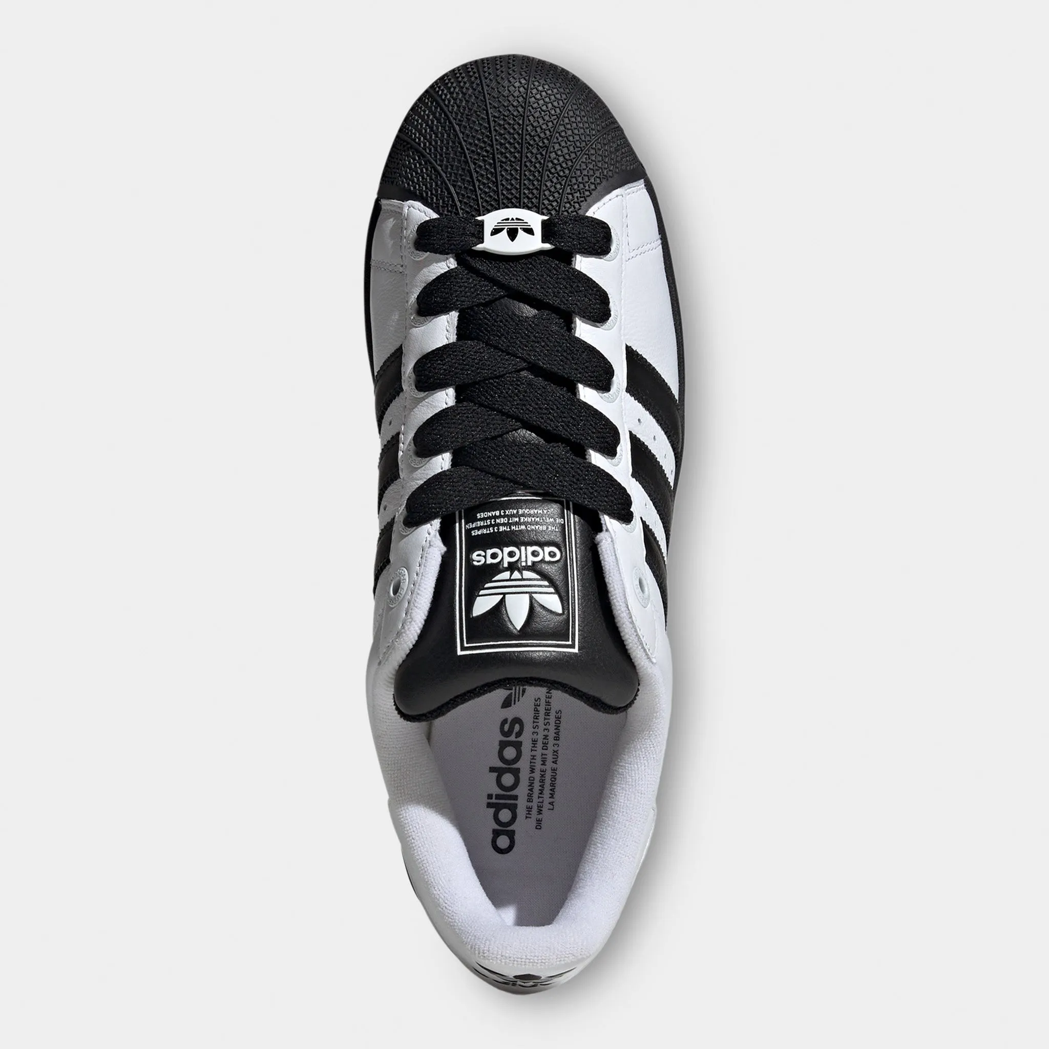 Mens Adidas adidas Superstar II Footwear White / Core Black