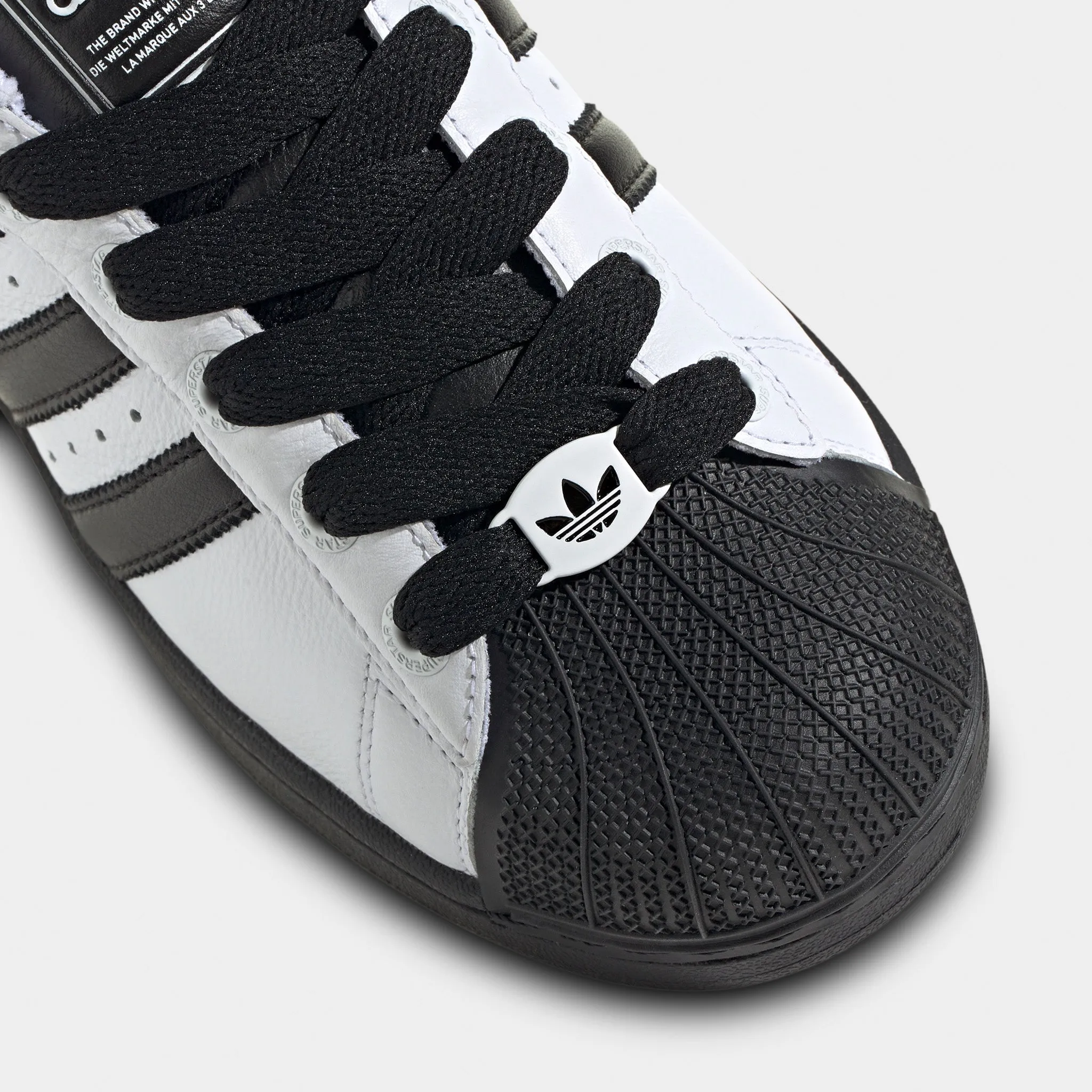 Mens Adidas adidas Superstar II Footwear White / Core Black