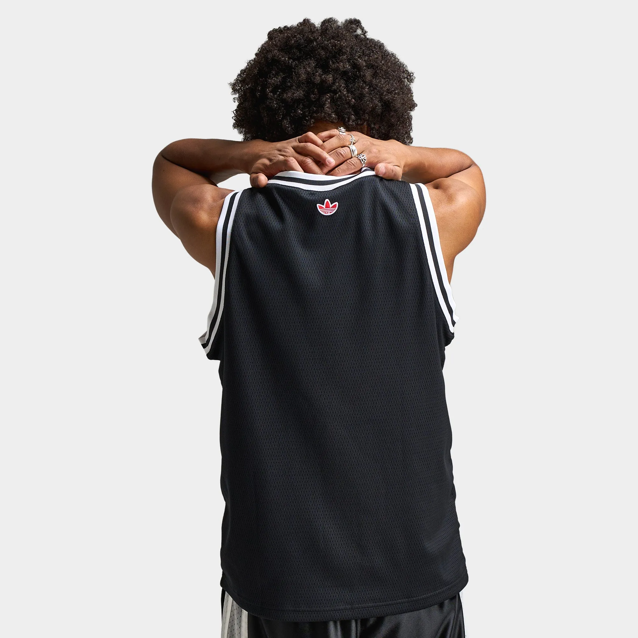 Mens Adidas adidas Varsity Basketball Jersey / Black