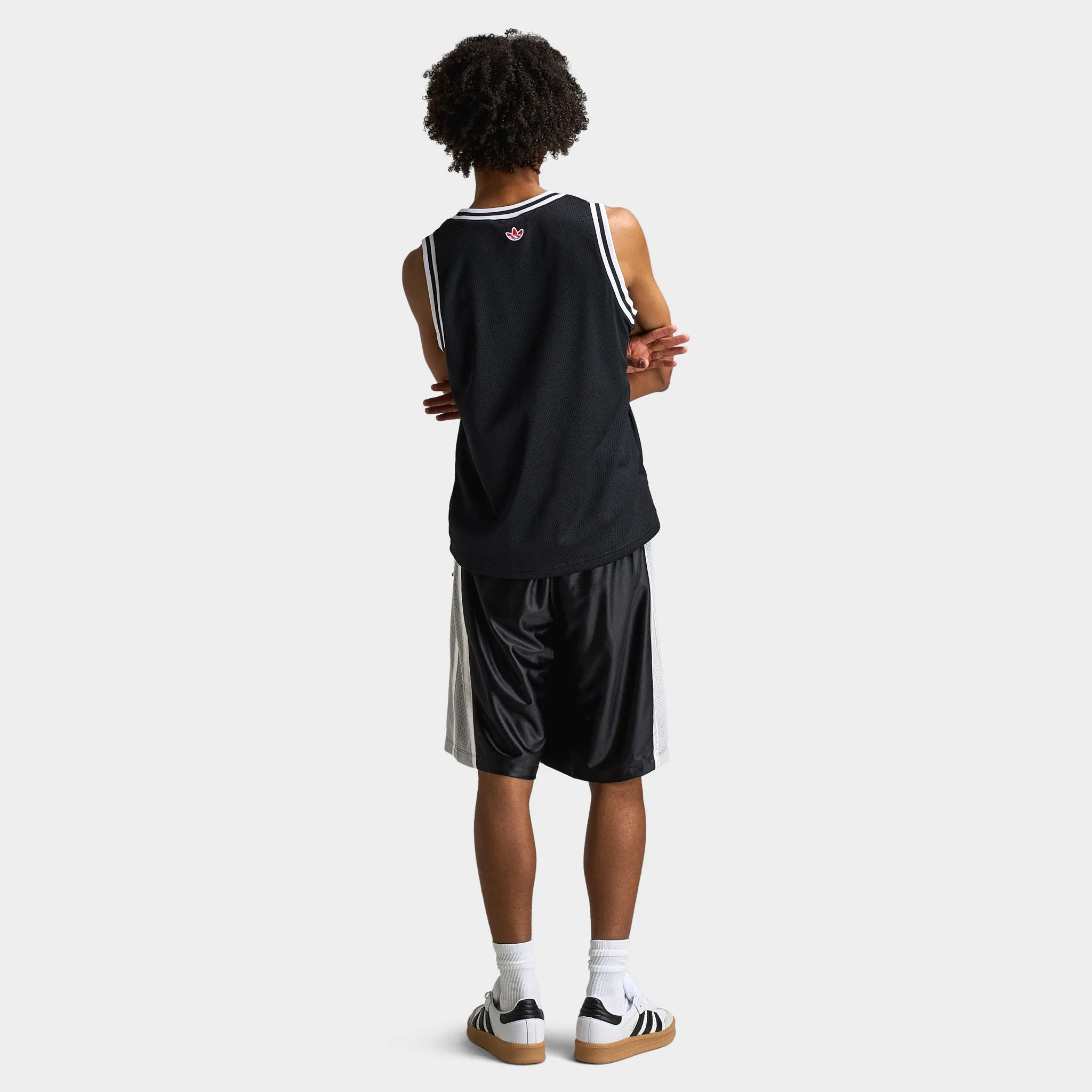 Mens Adidas adidas Varsity Basketball Jersey / Black