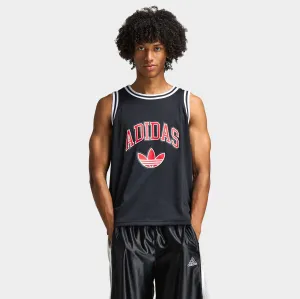 Mens Adidas adidas Varsity Basketball Jersey / Black