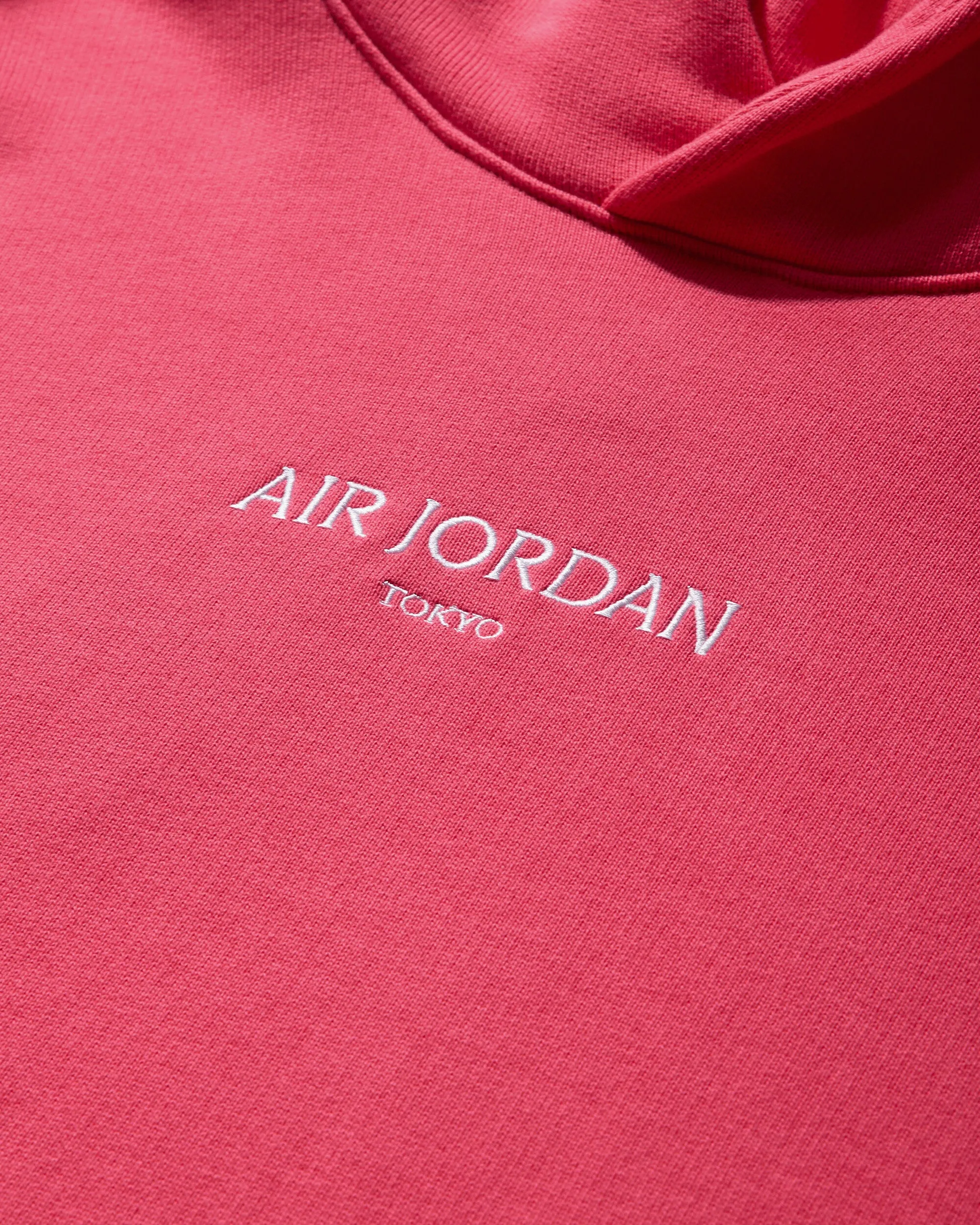 Men's Air Jordan Tokyo Fleece Pullover Hoodie Aster Pink