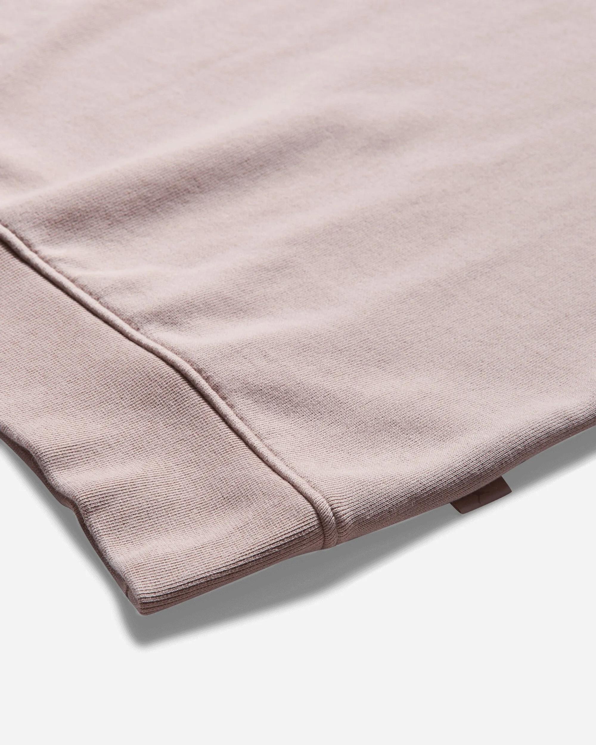 Men's Air Jordan Wordmark Fleece Crewneck Sweatshirt Pink Oxford
