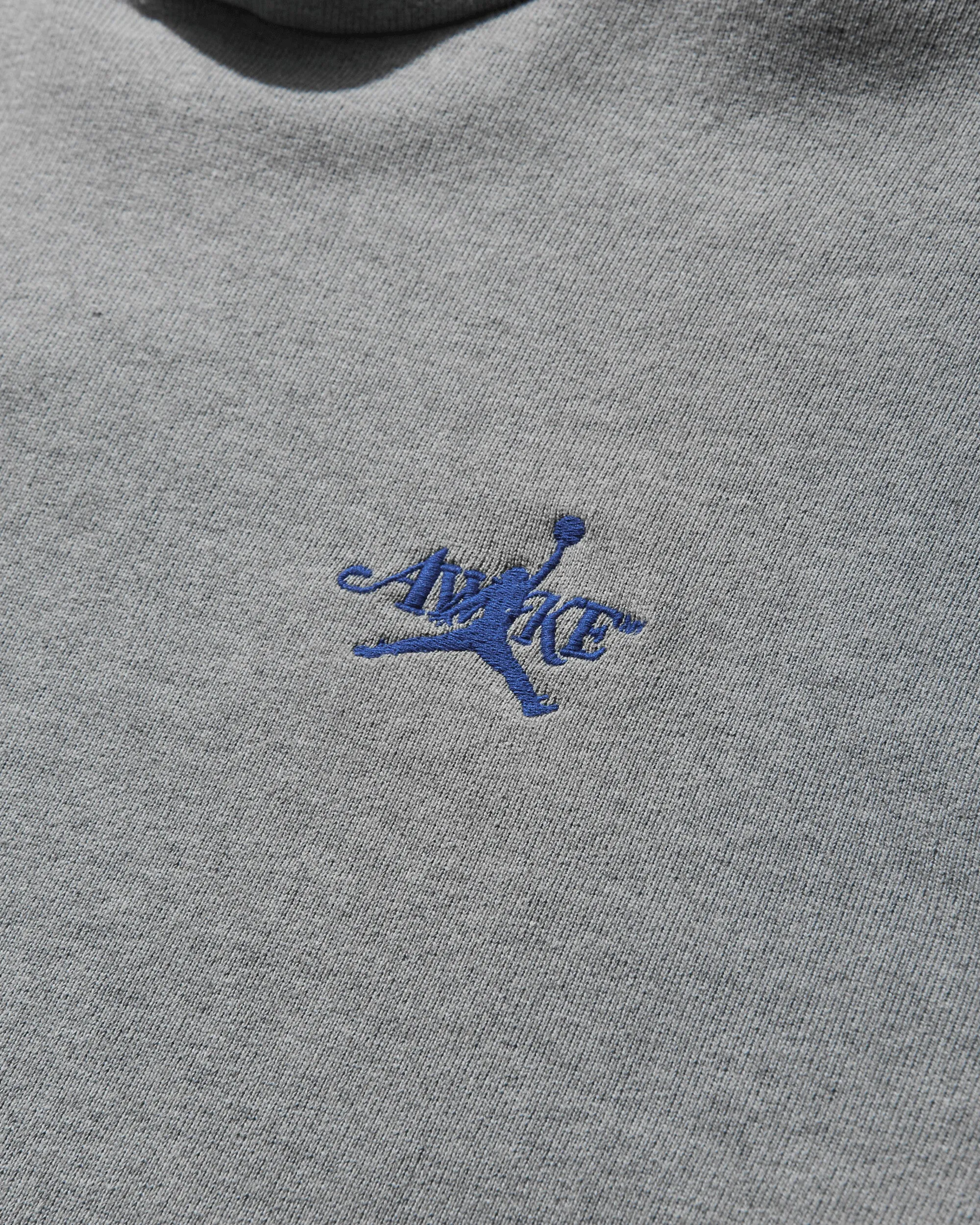 Men's Awake NY Fleece Hoodie Dark Grey Heather