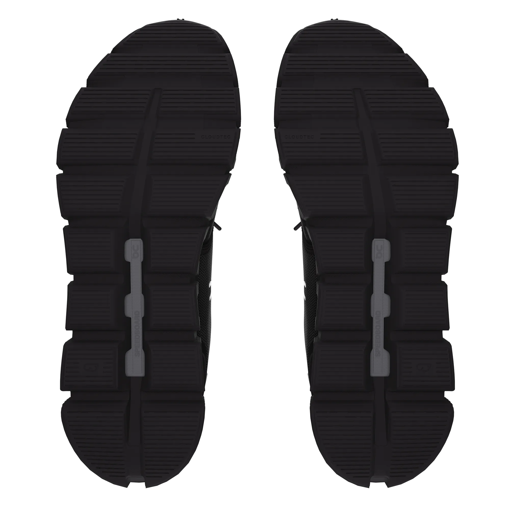Mens Chubbies On Men's Cloud 6 Shoes - Black / Black