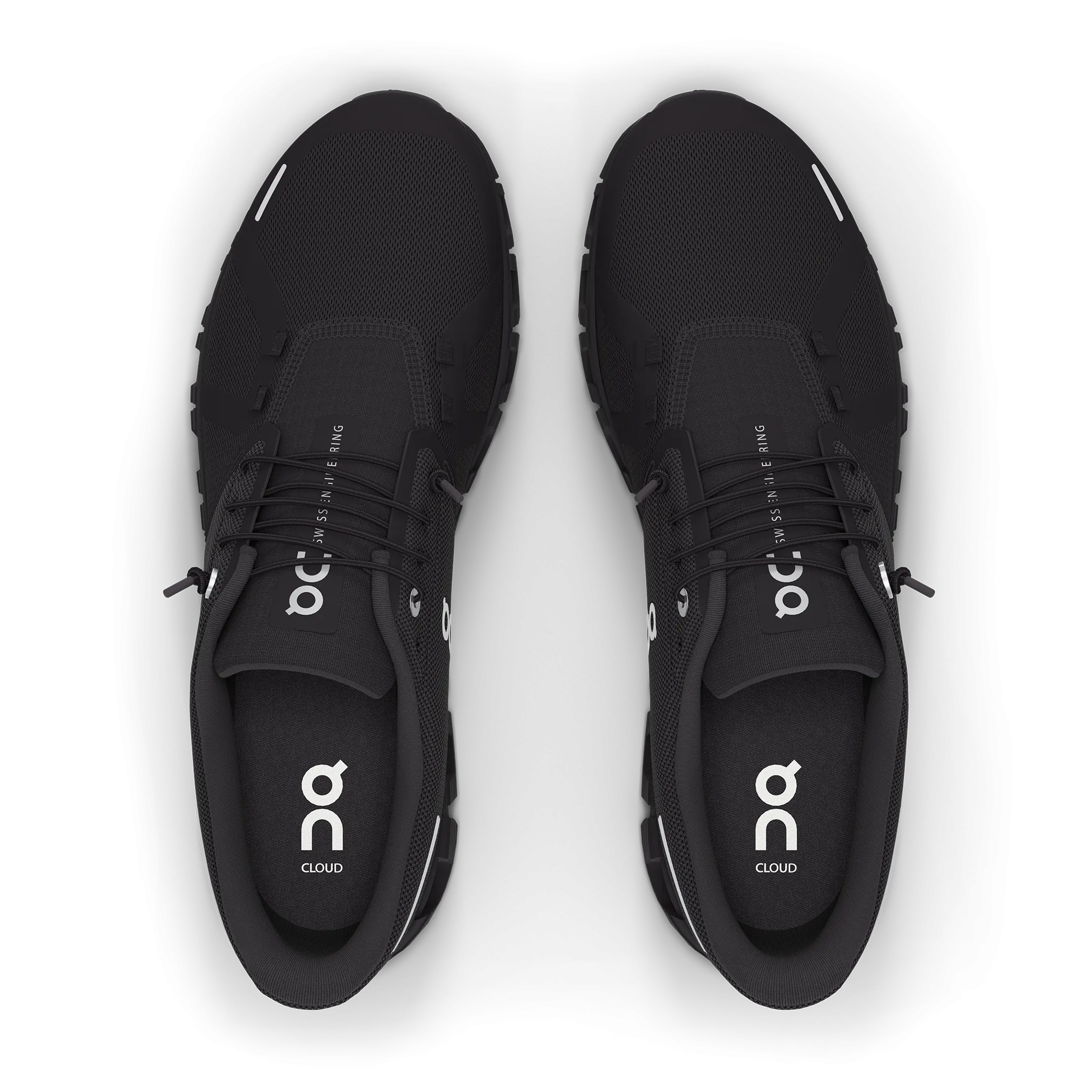 Mens Chubbies On Men's Cloud 6 Shoes - Black / Black