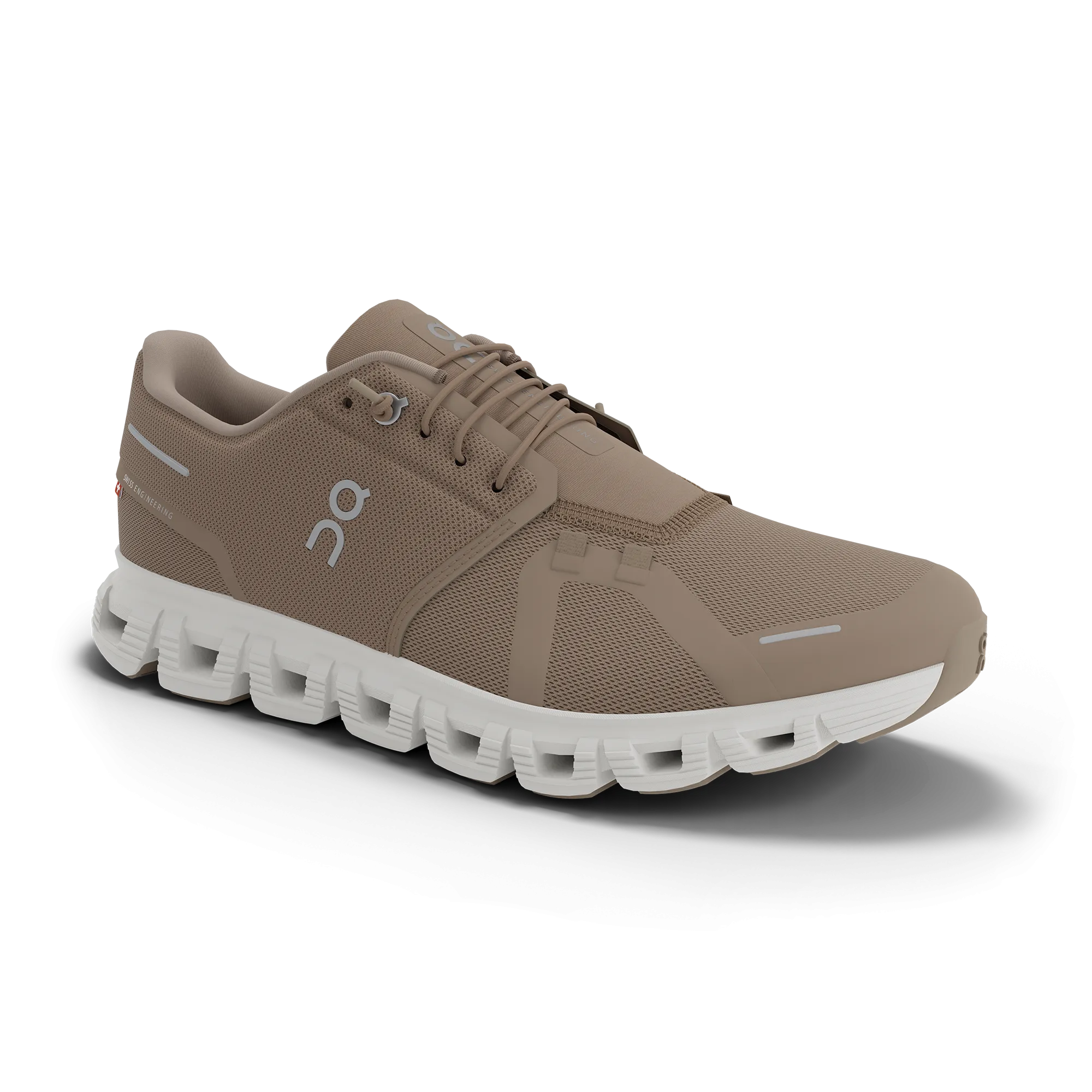 Mens Chubbies On Men's Cloud 6 Shoes - Fog / White