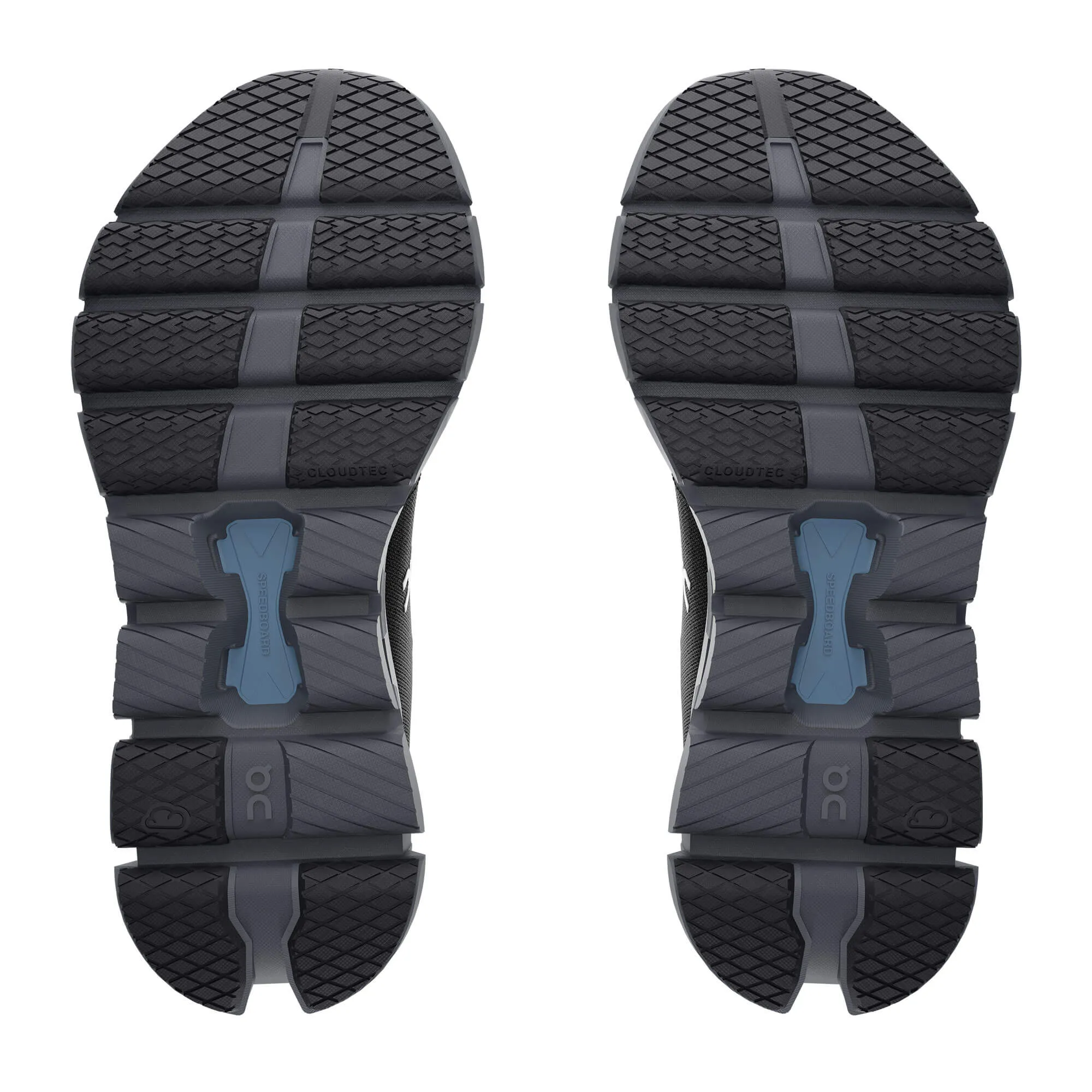 Mens Chubbies On Men's Cloud X 4 Shoes - Black / Chambray