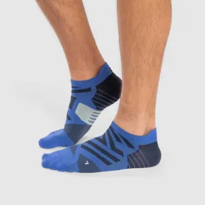 Mens Chubbies On Men's Performance Low Sock - Cobalt/Denim
