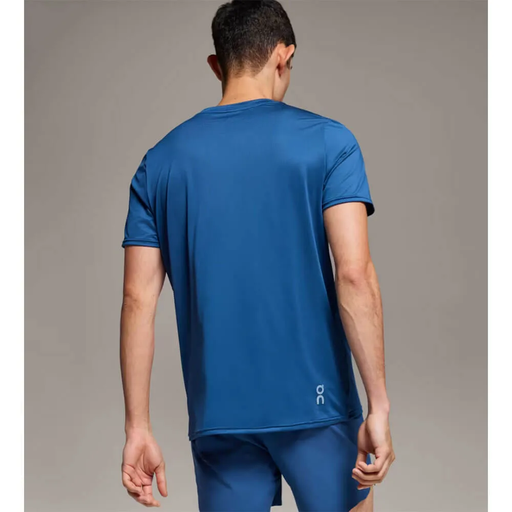 Mens Chubbies On Men's Performance Running T-Shirt - Denim
