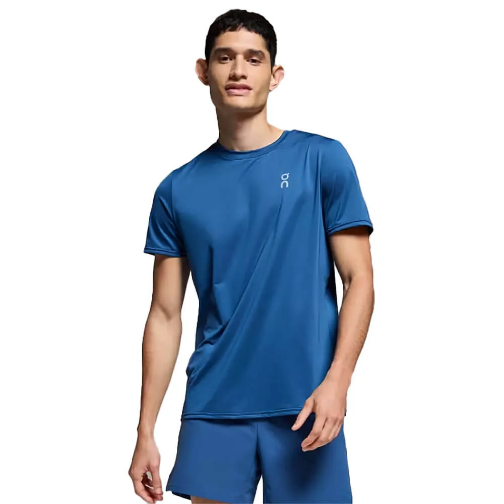 Mens Chubbies On Men's Performance Running T-Shirt - Denim