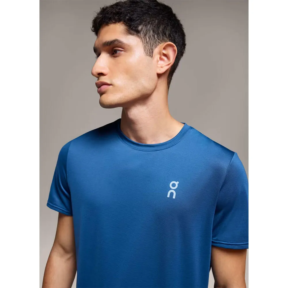 Mens Chubbies On Men's Performance Running T-Shirt - Denim