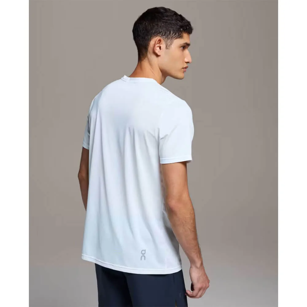 Mens Chubbies On Men's Performance Running T-Shirt - Undyed White