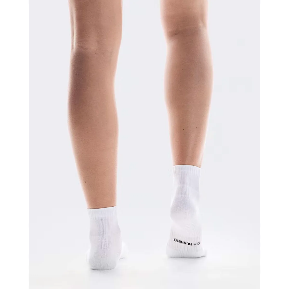 Mens Chubbies On Unisex Core Run Mid 2 Pack Socks - White