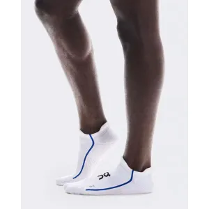 Mens Chubbies On Unisex Court Low Socks - White / Indigo