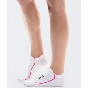 Mens Chubbies On Unisex Court Low Socks - White / Pink