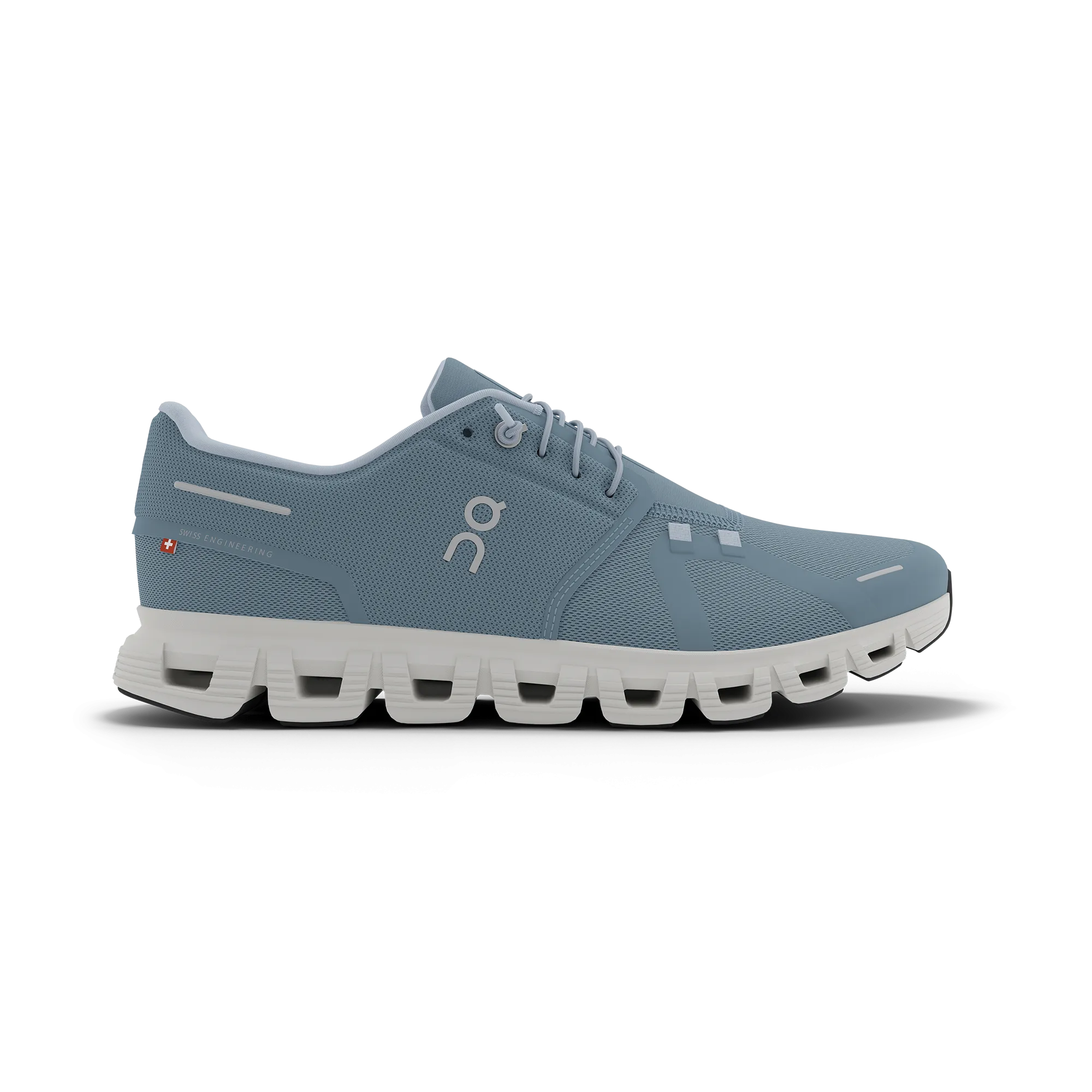 Mens Chubbies On Women's Cloud 6 Shoes - Chambray / White