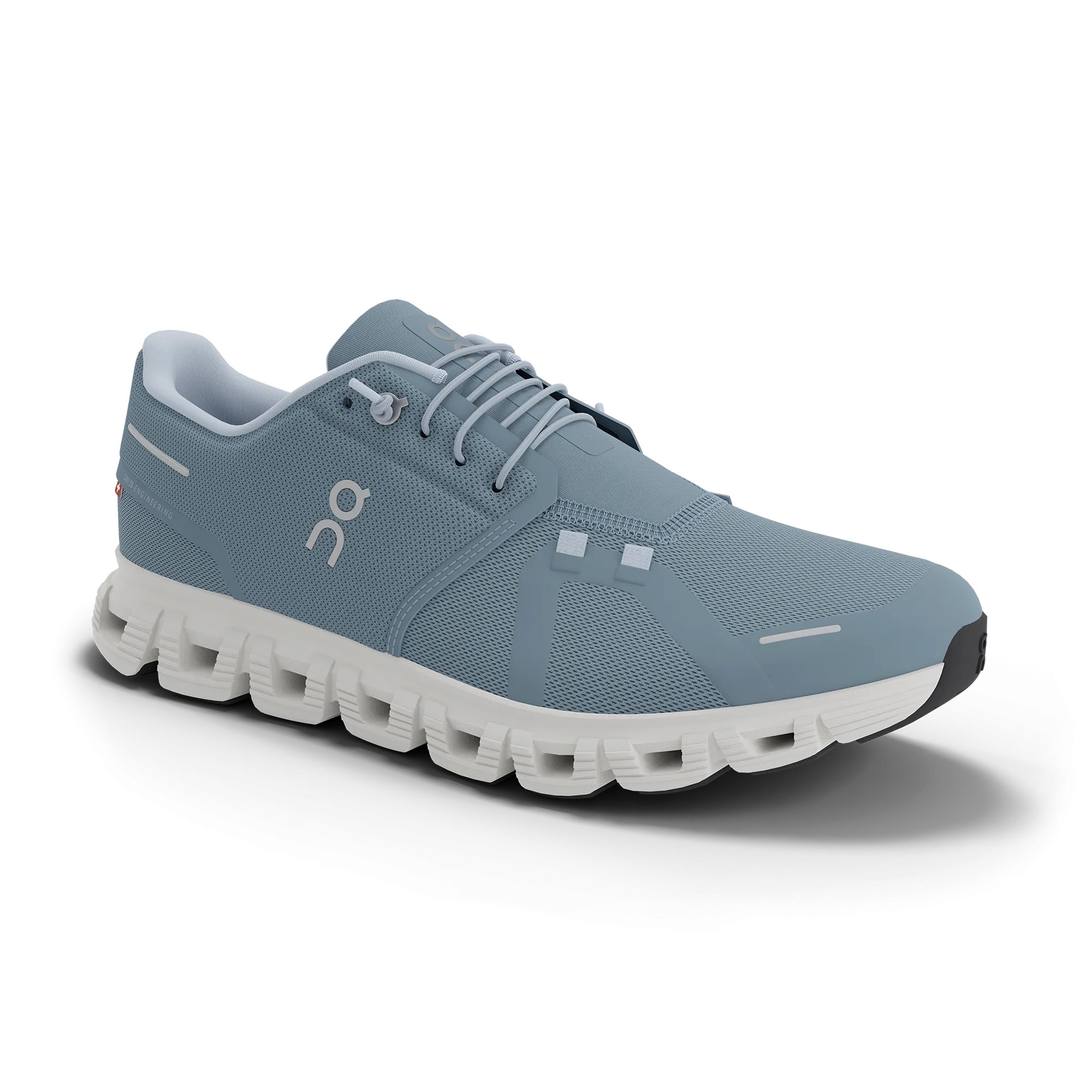 Mens Chubbies On Women's Cloud 6 Shoes - Chambray / White