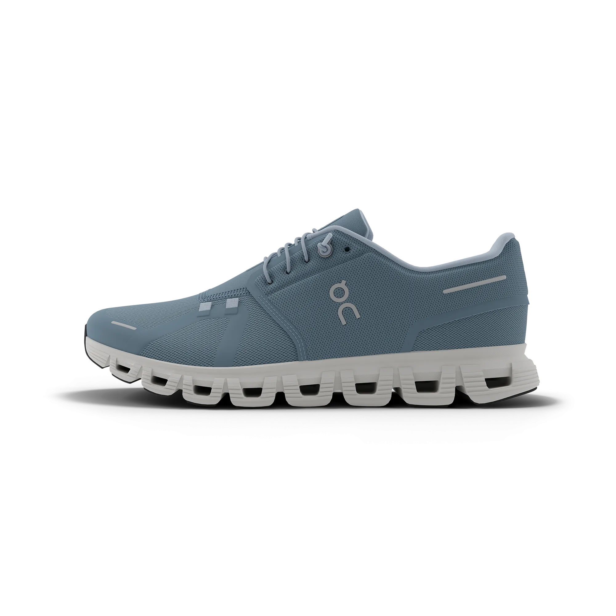 Mens Chubbies On Women's Cloud 6 Shoes - Chambray / White