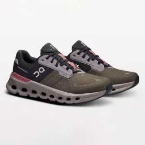 Mens Chubbies On Women's Cloudrunner 2 Waterproof Shoes - Olive / Mahogany