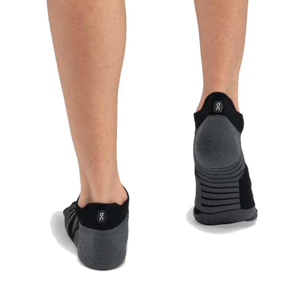 Mens Chubbies On Women's Performance Low Sock - Black/Shadow