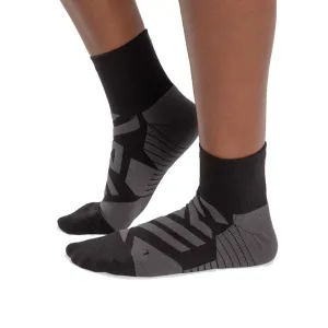 Mens Chubbies On Women's Performance Mid Sock - Black/Shadow