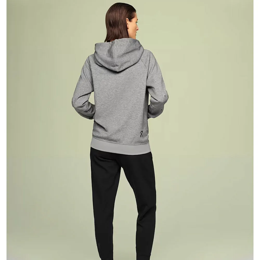 Mens Chubbies On Womens Zipped Hoodie - Grey